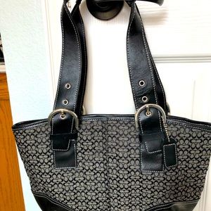 Black Coach handbag